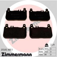 Zimmermann 25505.180.1 - Brzdové platničky -