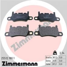 Zimmermann 25512.180.1 - Brzdové platničky -