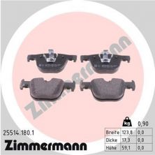Zimmermann 25514.180.1 - Brzdové platničky -