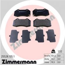 Zimmermann 25528.135.1 - Brzdové platničky -