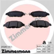 Zimmermann 25589.170.1 - Brzdové platničky -