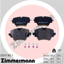 Zimmermann 25617.185.1 - Brzdové platničky -