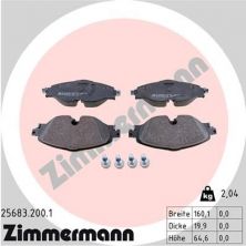 Zimmermann 25683.200.1 - Brzdové platničky -