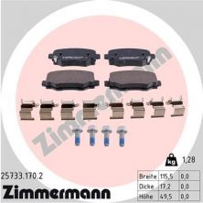 Zimmermann 25733.170.2 - Brzdové platničky -
