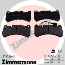 Zimmermann 25790.160.2 - Brzdové platničky -