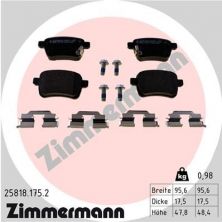 Zimmermann 25818.175.2 - Brzdové platničky -