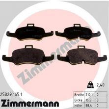 Zimmermann 25829.165.1 - Brzdové platničky -