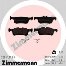 Zimmermann 25841.140.1 - Brzdové platničky -