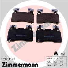 Zimmermann 25915.155.1 - Brzdové platničky -