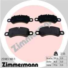 Zimmermann 25983.180.1 - Brzdové platničky -