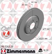 Zimmermann 290.2263.20 - Brzdový kotúč -