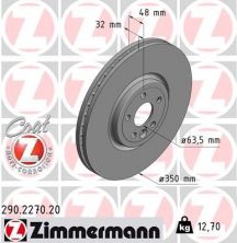 Zimmermann 290.2270.20 - Brzdový kotúč -