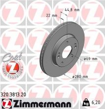 Zimmermann 320.3813.20 - Brzdový kotúč -