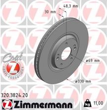 Zimmermann 320.3824.20 - Brzdový kotúč -