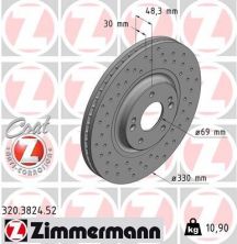 Zimmermann 320.3824.52 - Brzdový kotúč -