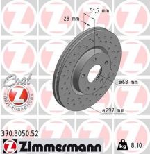 Zimmermann 370.3050.52 - Brzdový kotúč -