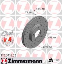 Zimmermann 370.3076.52 - Brzdový kotúč -