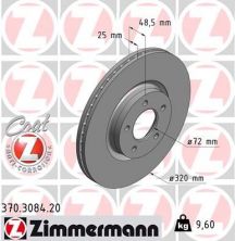 Zimmermann 370.3084.20 - Brzdový kotúč -