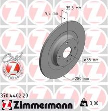Zimmermann 370.4402.20 - Brzdový kotúč -