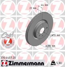 Zimmermann 370.4407.20 - Brzdový kotúč -