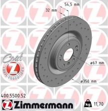 Zimmermann 400.5500.52 - Brzdový kotúč -
