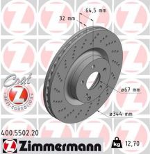Zimmermann 400.5502.20 - Brzdový kotúč -