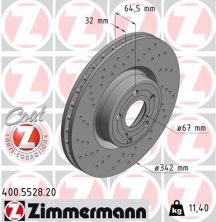 Zimmermann 400.5528.20 - Brzdový kotúč -