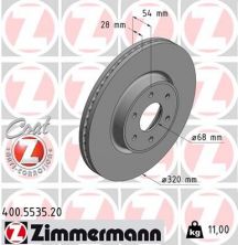 Zimmermann 400.5535.20 - Brzdový kotúč -