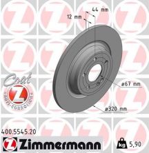 Zimmermann 400.5545.20 - Brzdový kotúč -