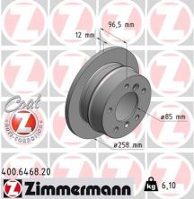 Zimmermann 400.6468.20 - Brzdový kotúč -