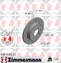 Zimmermann 430.1484.52 - Brzdový kotúč -