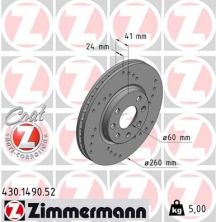 Zimmermann 430.1490.52 - Brzdový kotúč -