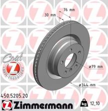 Zimmermann 450.5205.20 - Brzdový kotúč -