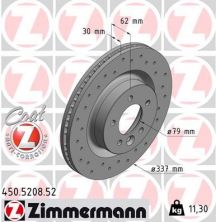 Zimmermann 450.5208.52 - Brzdový kotúč -