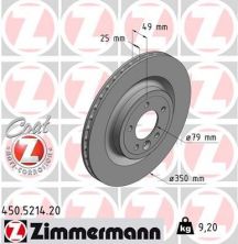 Zimmermann 450.5214.20 - Brzdový kotúč -