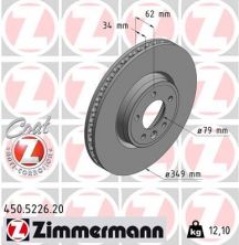 Zimmermann 450.5226.20 - Brzdový kotúč -