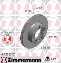 Zimmermann 460.1523.20 - Brzdový kotúč -