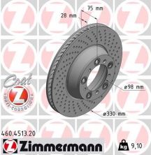 Zimmermann 460.4513.20 - Brzdový kotúč -