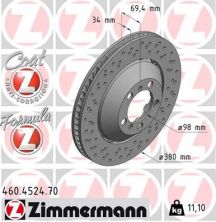 Zimmermann 460.4524.70 - Brzdový kotúč -