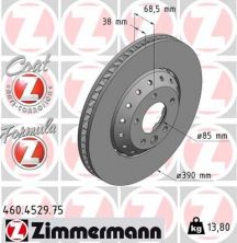 Zimmermann 460.4529.75 - Brzdový kotúč -