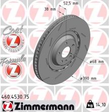 Zimmermann 460.4530.75 - Brzdový kotúč -
