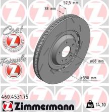Zimmermann 460.4531.75 - Brzdový kotúč -