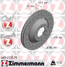 Zimmermann 460.4535.70 - Brzdový kotúč -