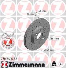 Zimmermann 470.2416.52 - Brzdový kotúč -