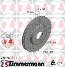 Zimmermann 470.2432.52 - Brzdový kotúč -