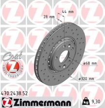 Zimmermann 470.2438.52 - Brzdový kotúč -