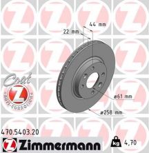 Zimmermann 470.5403.20 - Brzdový kotúč -