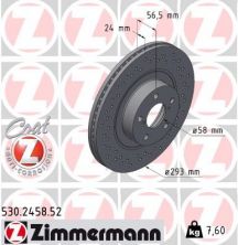 Zimmermann 530.2458.52 - Brzdový kotúč -