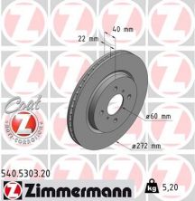 Zimmermann 540.5303.20 - Brzdový kotúč -