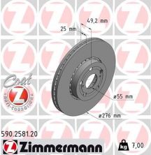 Zimmermann 590.2581.20 - Brzdový kotúč -